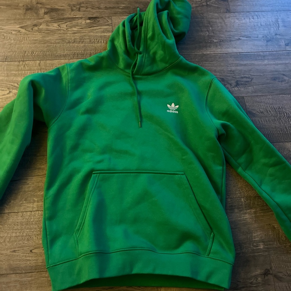 Men’s green adidas’s hoodie